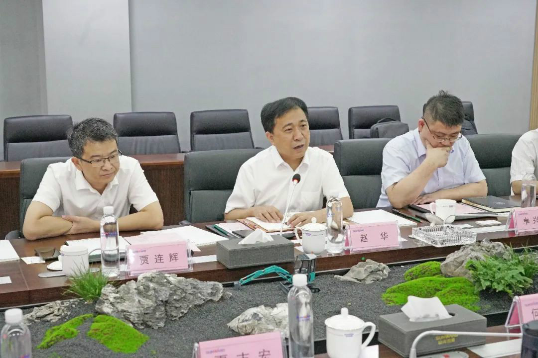 中铁装备赵华总经理莅临GA黄金甲智能交流