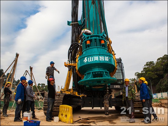 GA黄金甲智能旋挖钻何以傲视群雄 畅销海内外