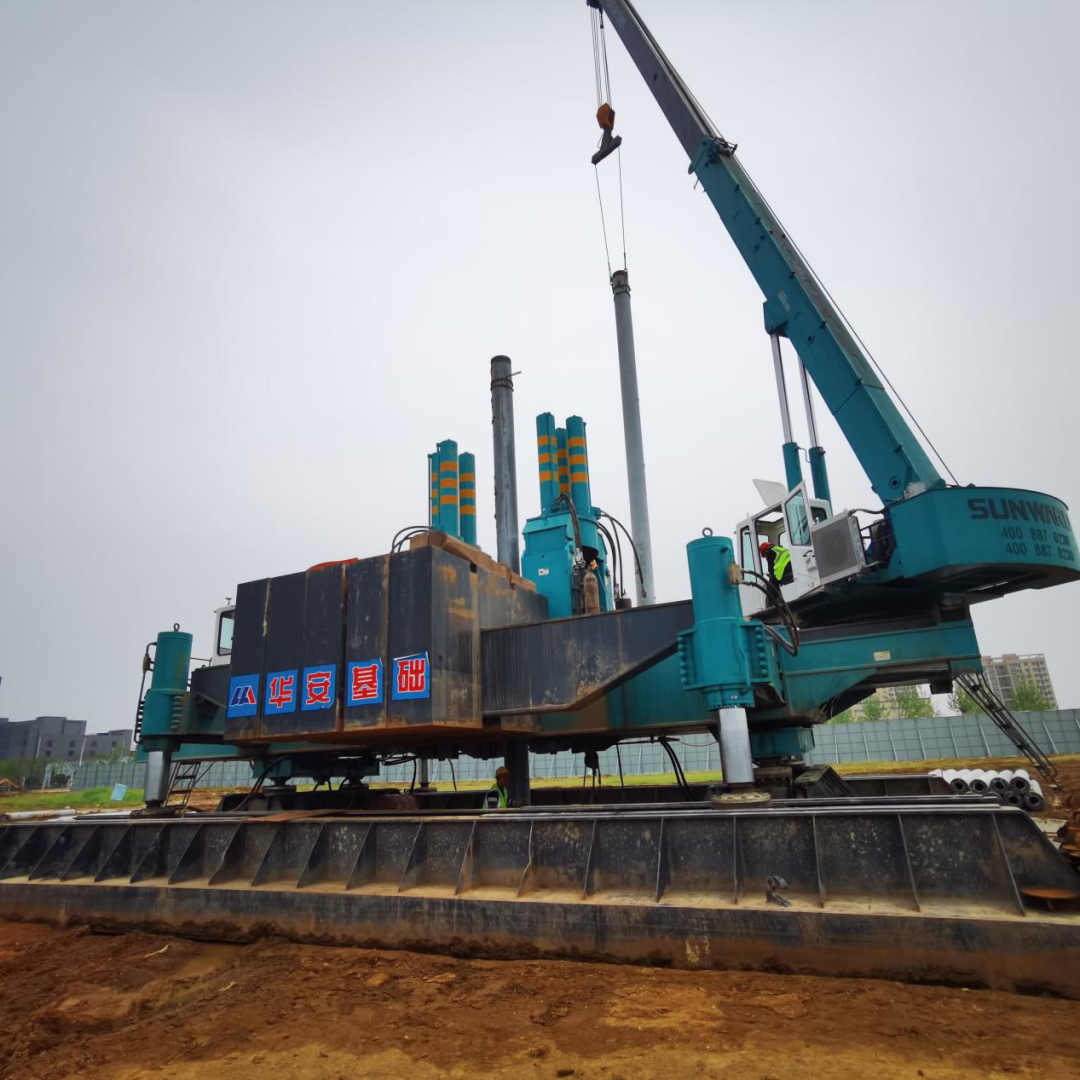 20天，800多根桩基！华安基础又受褒奖