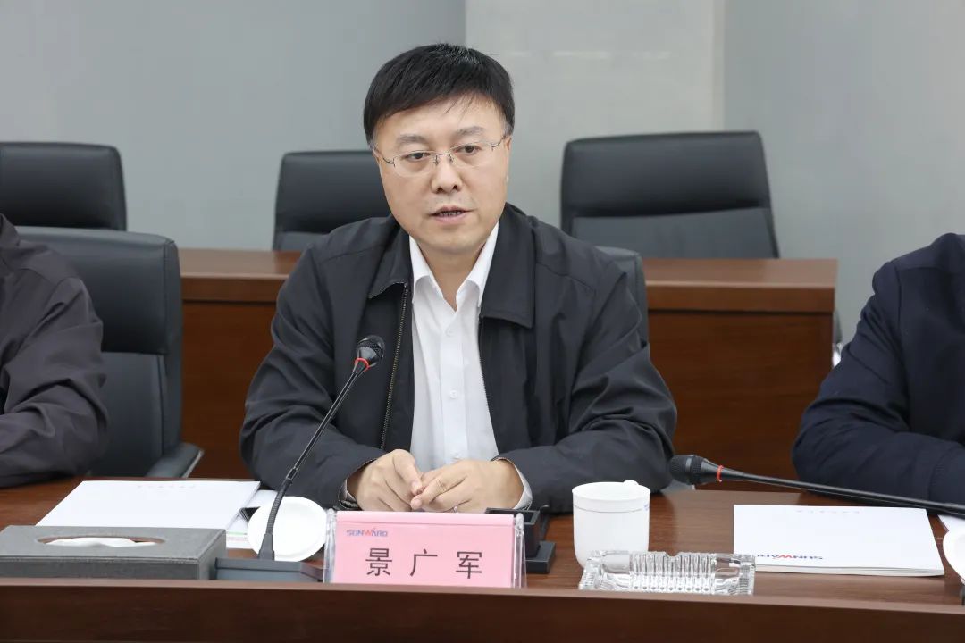 广州工控总经理景广军调研GA黄金甲智能