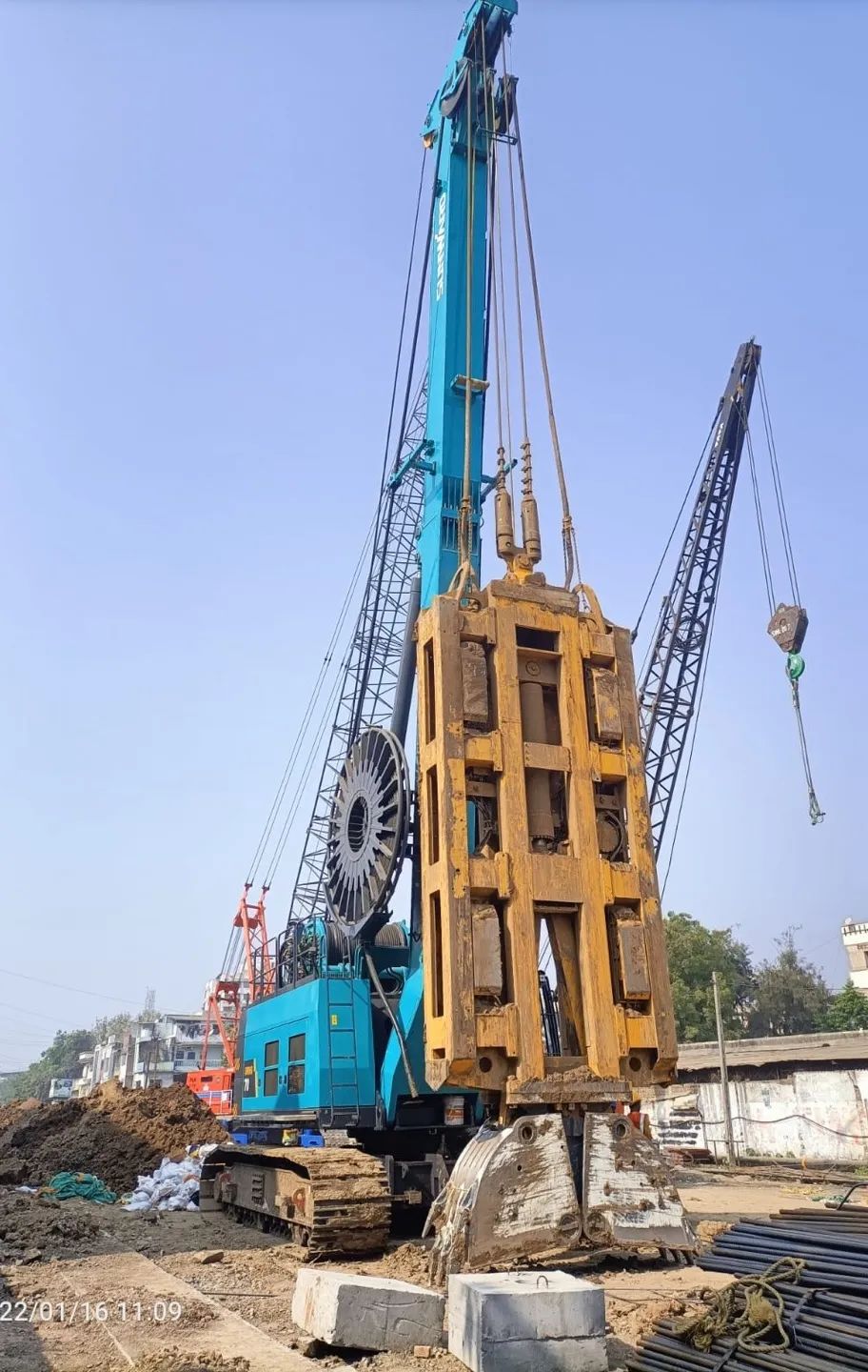 感谢信！GA黄金甲智能SWHG70液压抓斗助力海外基础施工获肯定