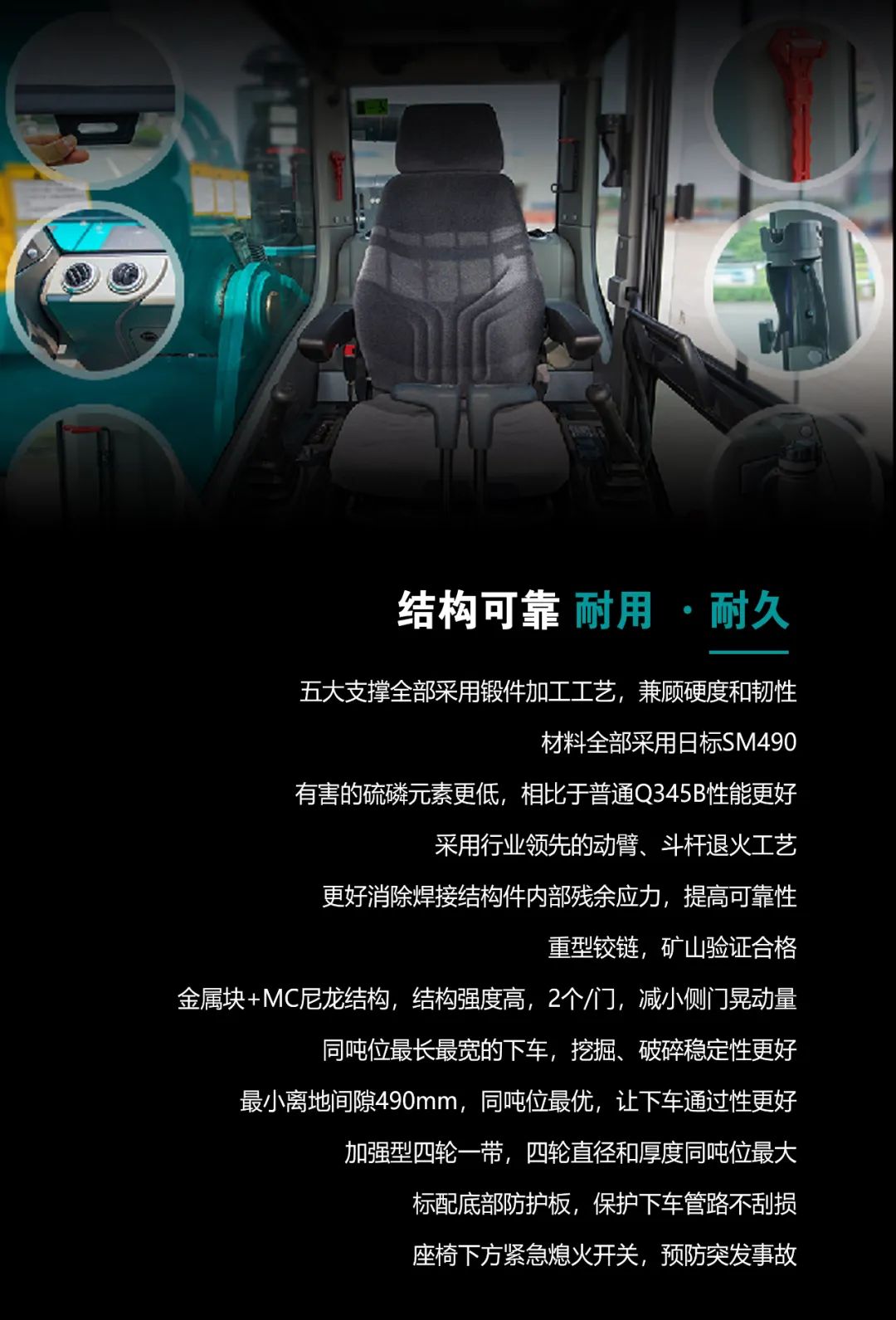 一图读懂 | 高配、高效！GA黄金甲智能新一代26吨级挖掘机助您“掘”胜千里