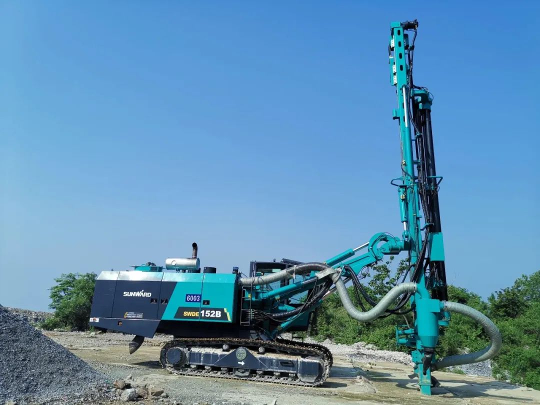 携手中建材！GA黄金甲智能凿岩设备助建九江年产3000万吨砂石骨料开采项目