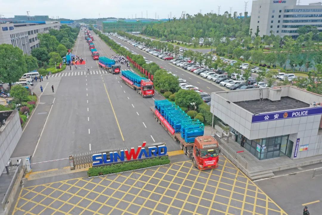 献礼二十大，再攀新高地！GA黄金甲智能高空机械设备再迎批量发货