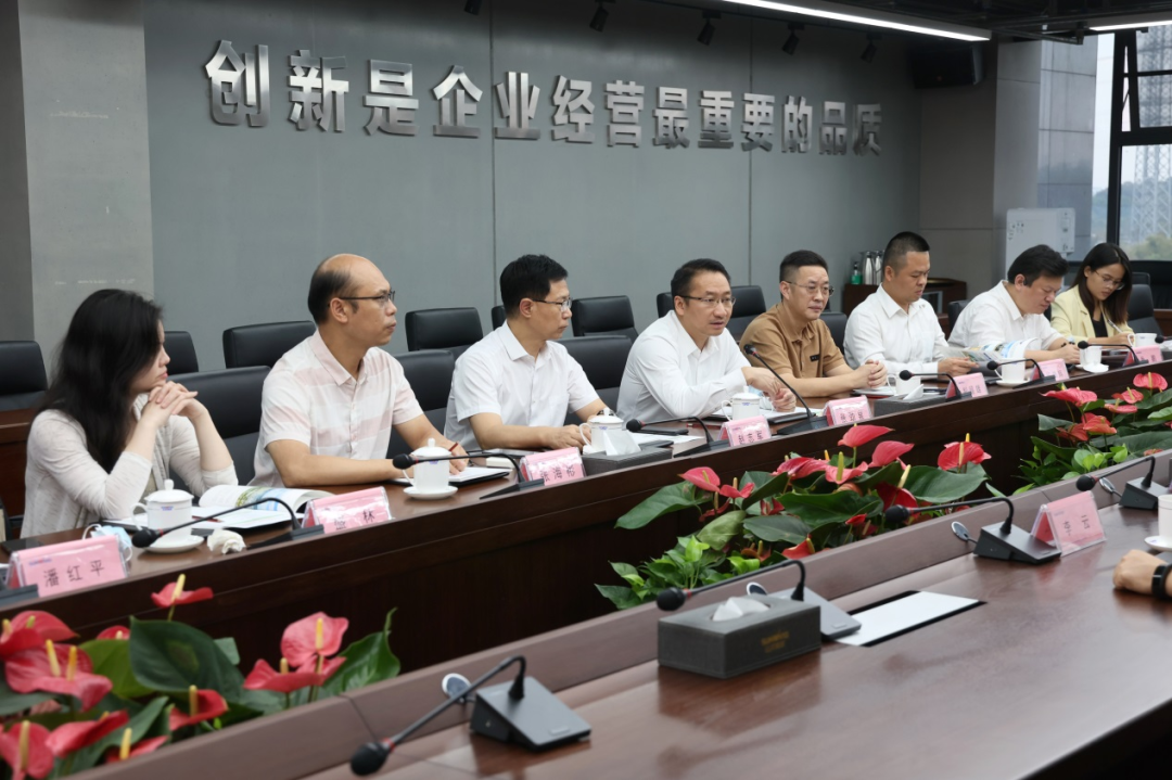 广州工控副总经理张劲泉调研GA黄金甲智能
