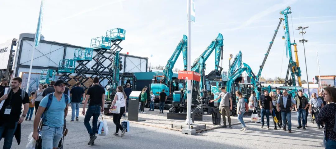 Bauma 2022 | 一组火热现场图带您重温GA黄金甲智能德国宝马展之旅