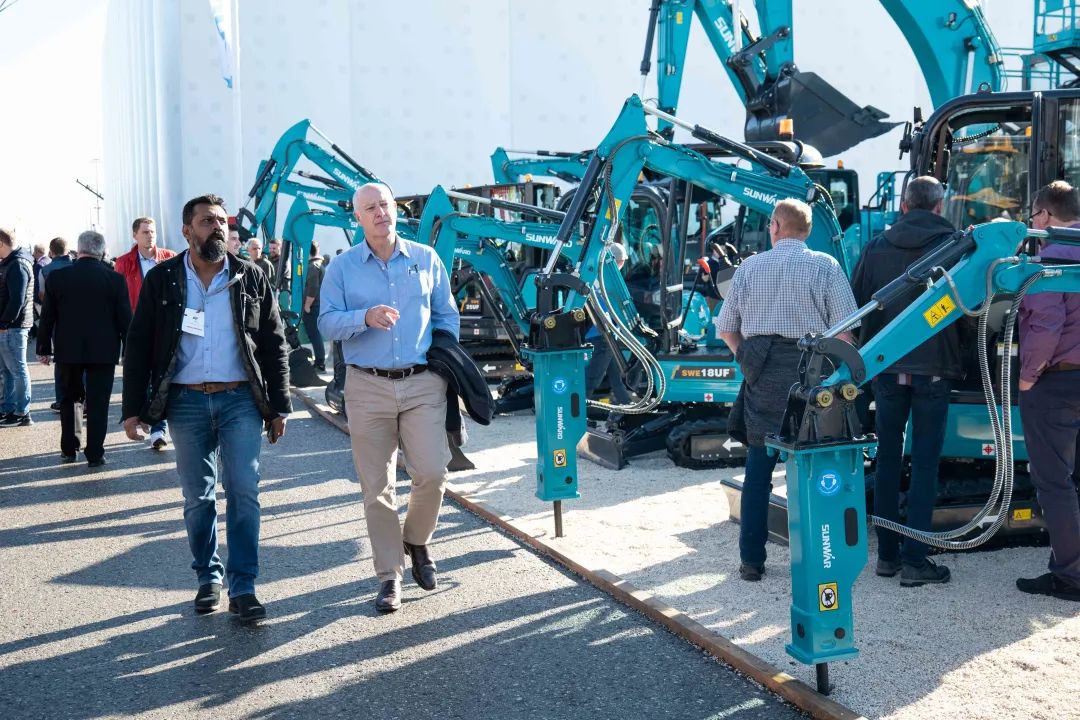 Bauma 2022 | 一组火热现场图带您重温GA黄金甲智能德国宝马展之旅