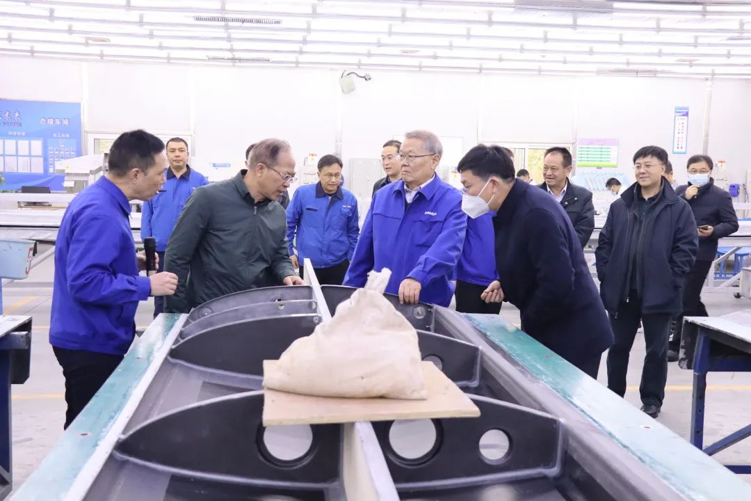 广州市国资委主任陈德俊考察GA黄金甲智能航空产业基地