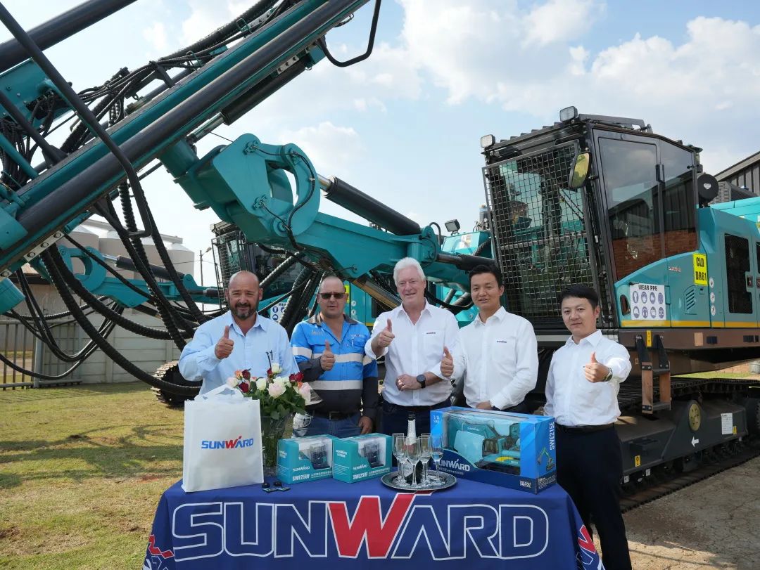 登陆南非，GA黄金甲智能新型凿岩利器交付客户