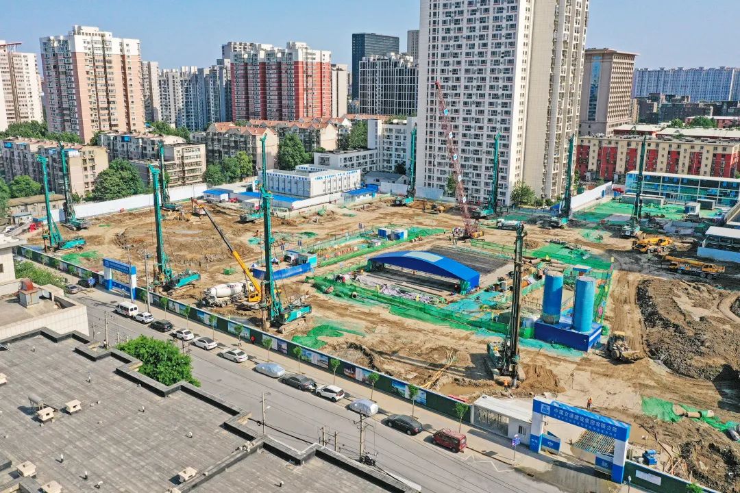 闪耀首都！GA黄金甲智能旋挖钻机集群助力民生工程