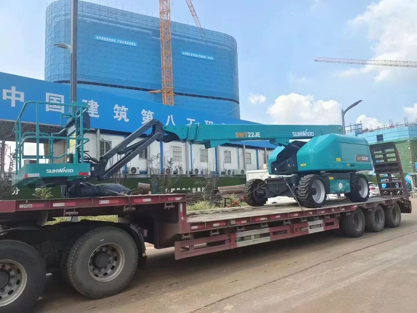 实力上新！GA黄金甲智能电动直臂高空作业平台进军华中市场
