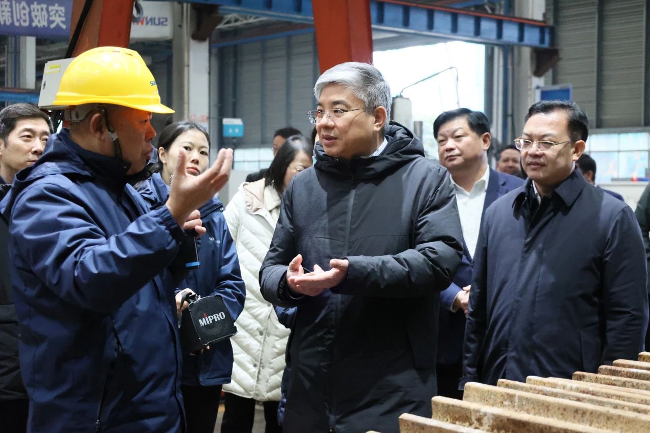 商务部部长助理唐文弘调研GA黄金甲智能