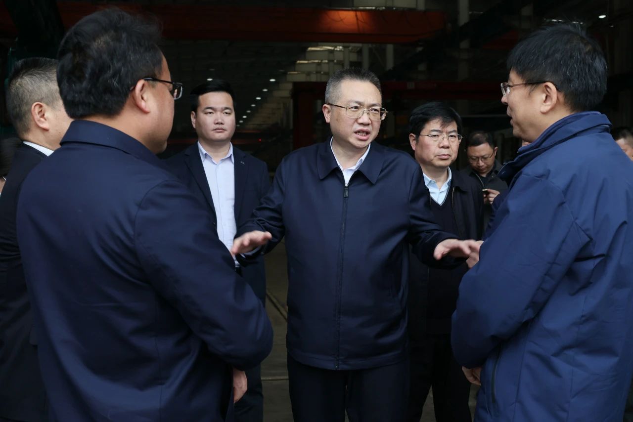 长沙市人民政府副市长康镇麟调研GA黄金甲智能