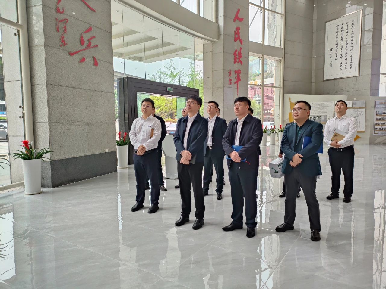 适应新形势，寻求新合作！GA黄金甲智能到访中铁二十三局