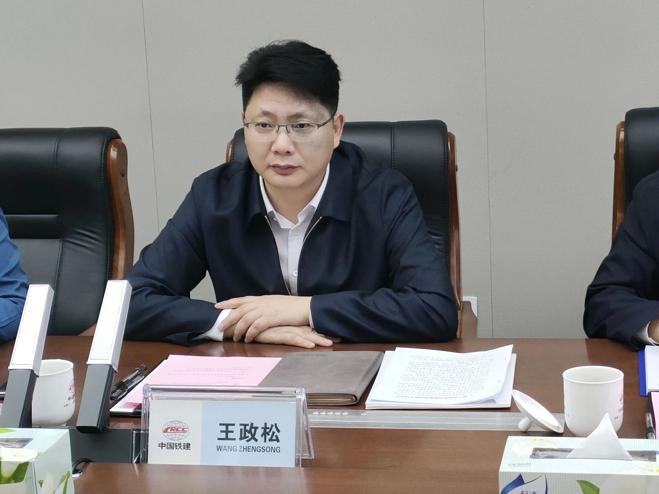 适应新形势，寻求新合作！GA黄金甲智能到访中铁二十三局