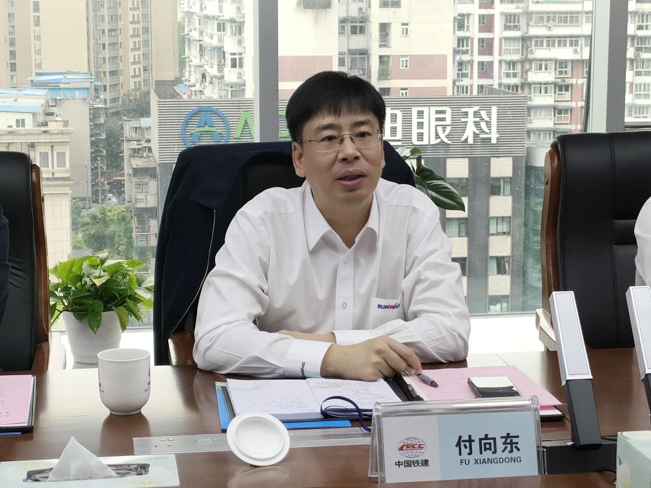 适应新形势，寻求新合作！GA黄金甲智能到访中铁二十三局