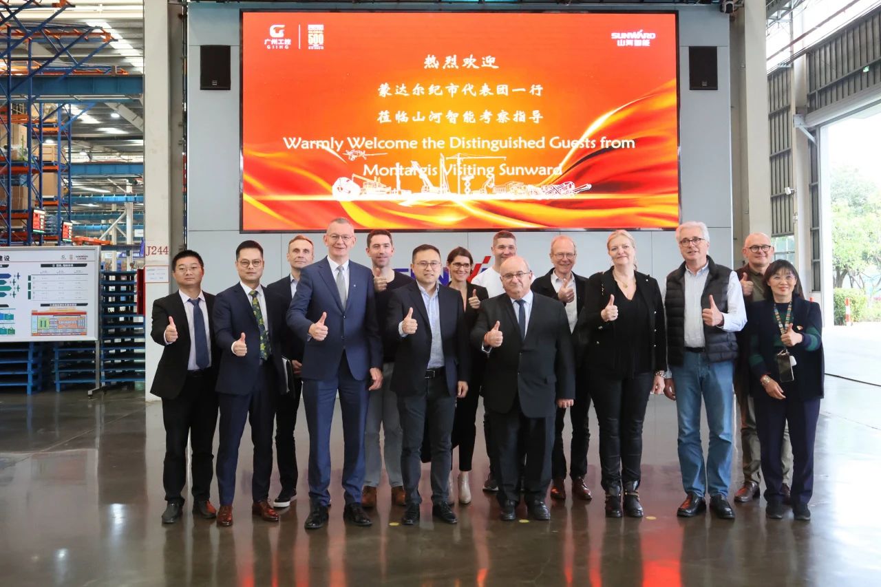 蒙达尔纪市代表团一行考察GA黄金甲智能