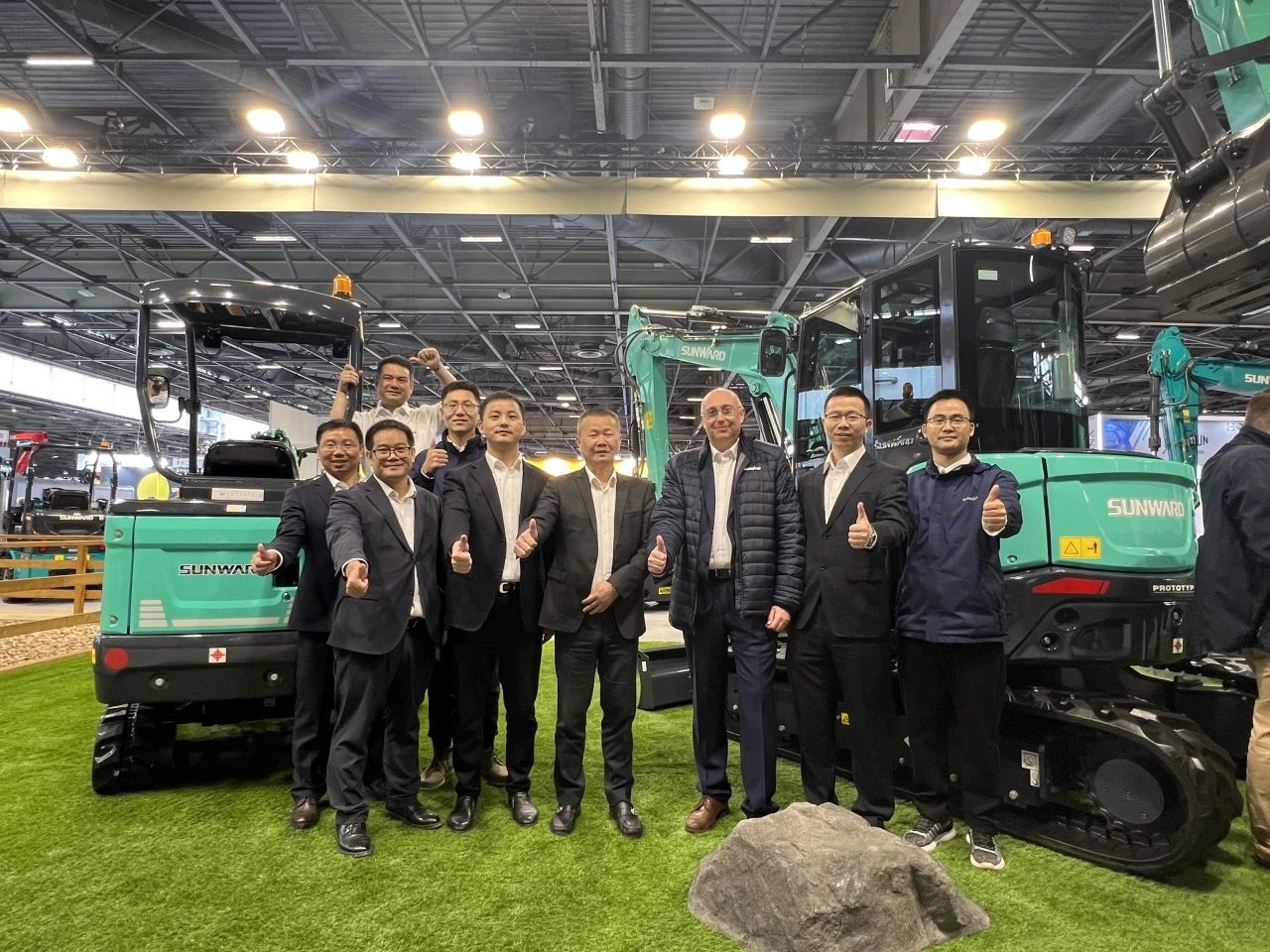 赢战INTERMAT 2024！GA黄金甲智能土方机械深耕全球高端市场