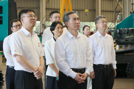 中国贸促会会长任鸿斌调研GA黄金甲智能