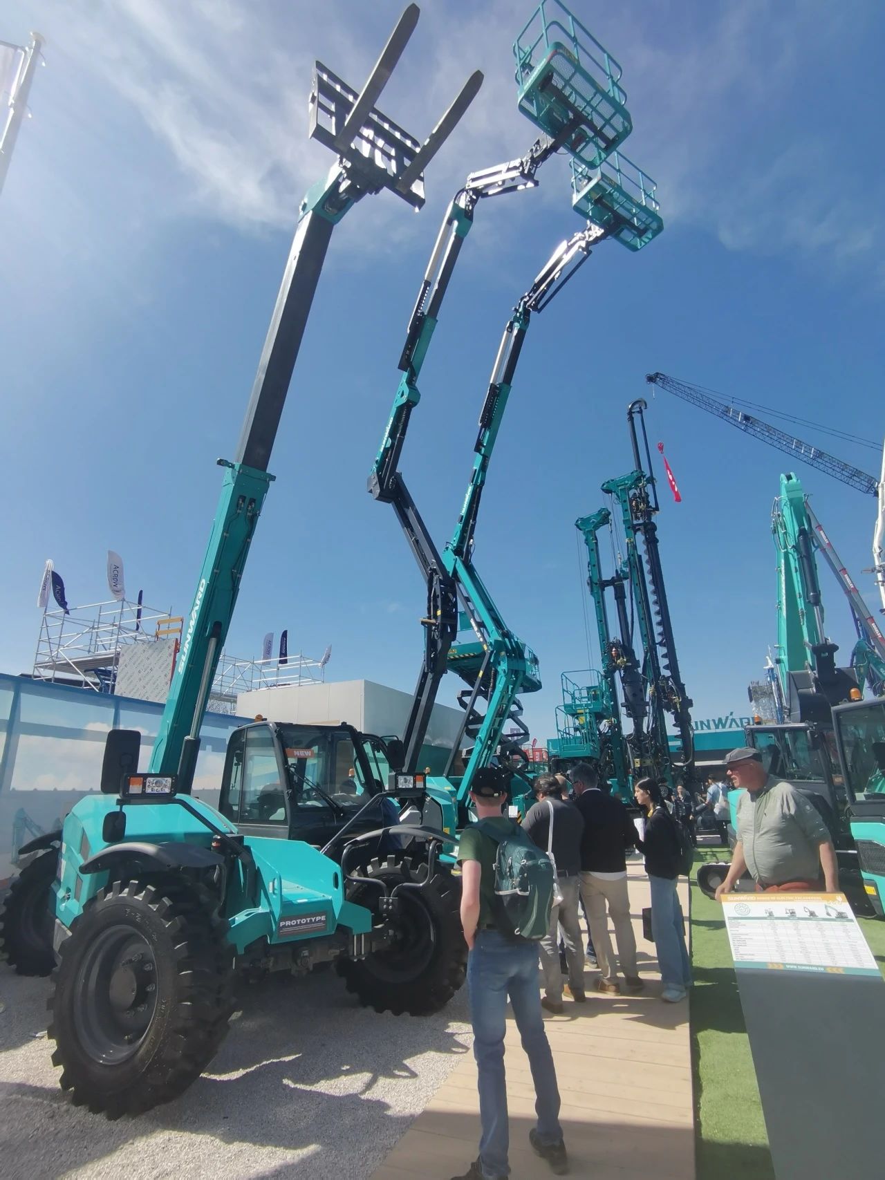 GA黄金甲智能高空机械闪耀Bauma 2025！ 新能源技术与创新产品获全球瞩目