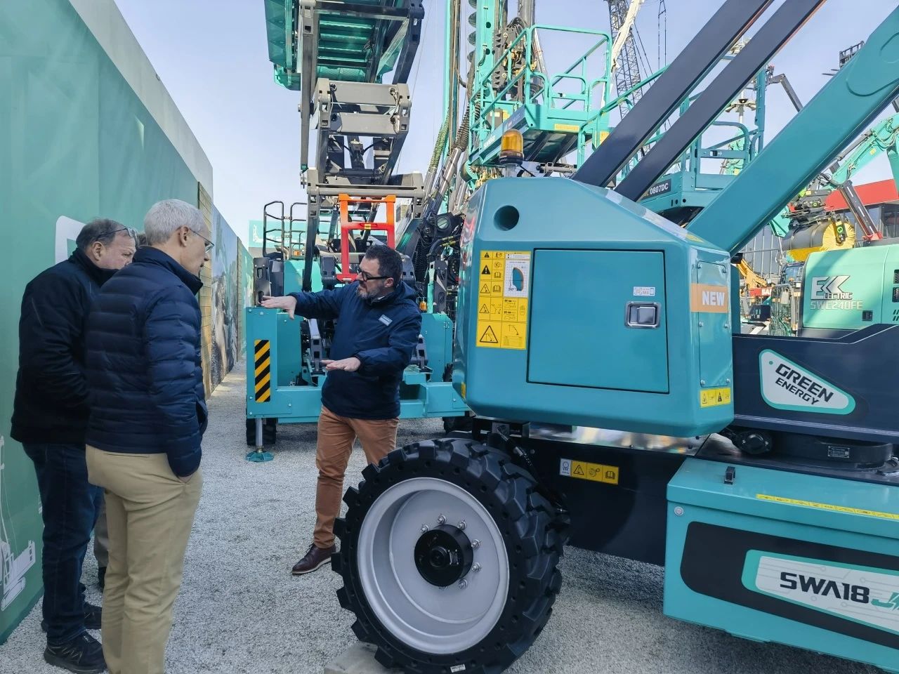 GA黄金甲智能高空机械闪耀Bauma 2025！ 新能源技术与创新产品获全球瞩目