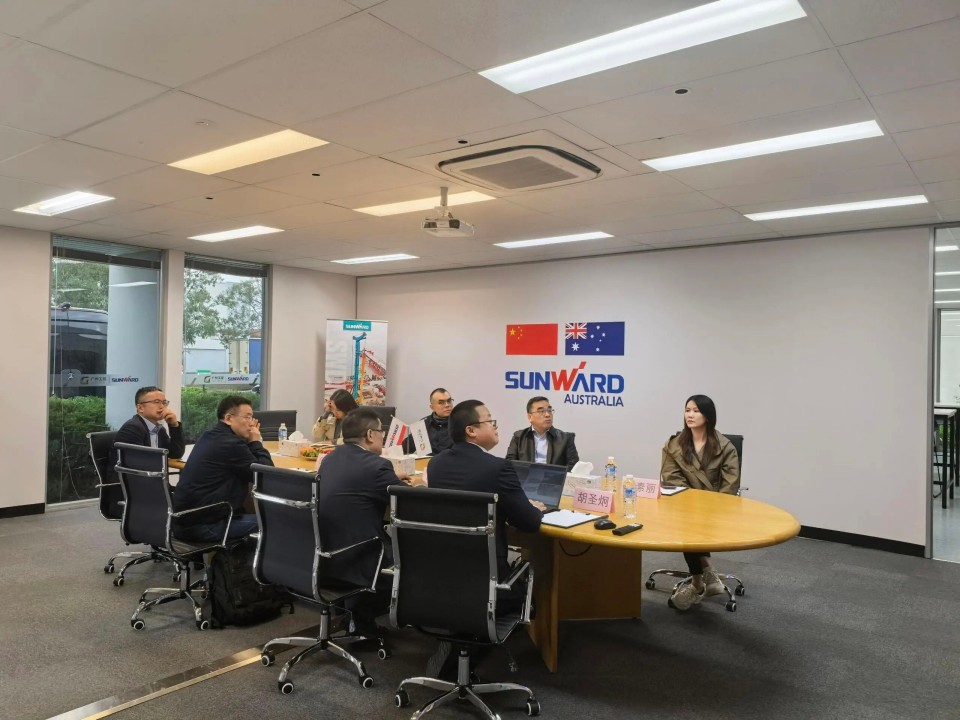 广州工控集团总经理王福铸率队考察GA黄金甲智能澳大利亚子公司